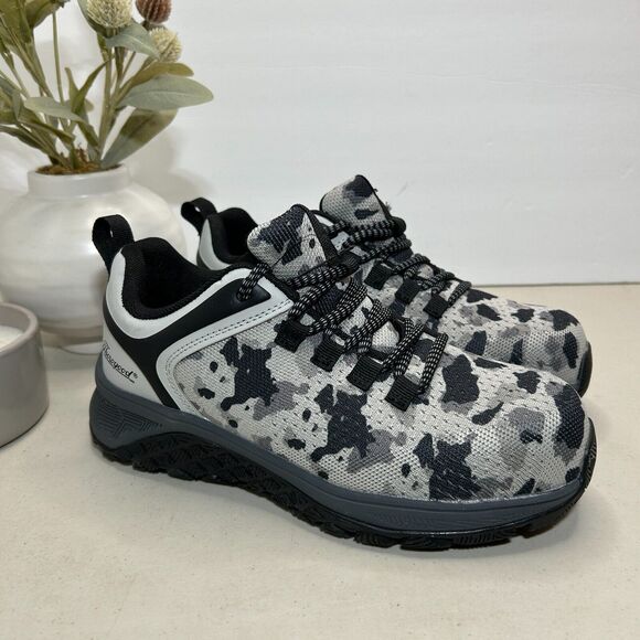 Thorogood AST Low Top Camo Safety Toe Work Sneakers Men 5.5M Women 7.5M - Picture 1 of 11